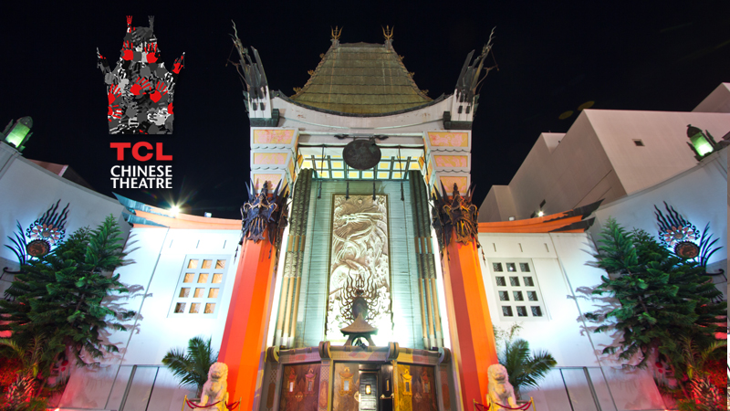 tcl facade with logo